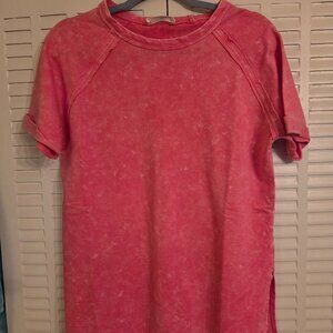 Zenna Medium pink shirt